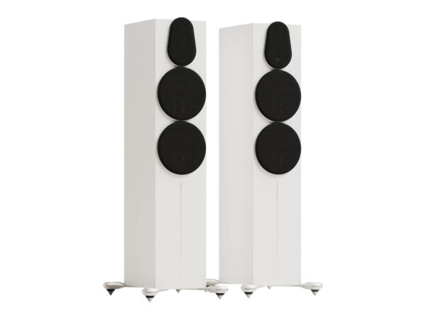 Monitor Audio Gold 500 6G Floorstanding Speakers - front Satin White 2