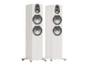 Monitor Audio Gold 500 6G Floorstanding Speakers - front Satin White