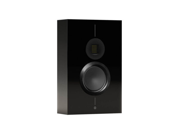 Monitor Audio Gold On Wall 6G Speaker Each - front High gloss Black