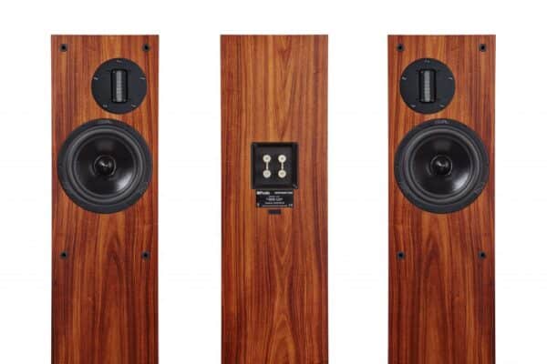 ProAc Responce D30 Floorstanding Speaker - front and back rosewood