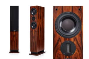 ProAc Responce D48 Floorstanding Speaker - front rosewood