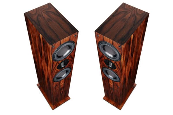 ProAc Responce D48 Floorstanding Speaker - top front rosewood