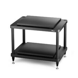 Solidsteel S5-2 2 Shelf Audio Rack - black