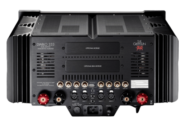 The Gryphon Diablo 333 Reference Integrated Amplifier - back