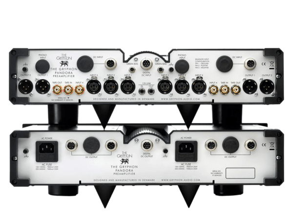 The Gryphon Pandora Reference Pre Amplifier - back