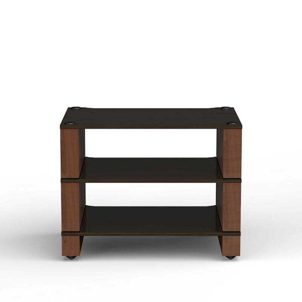 Blok Stax 2G 3 Shelf Collection - Black Ash Plywood - Natural Walnut