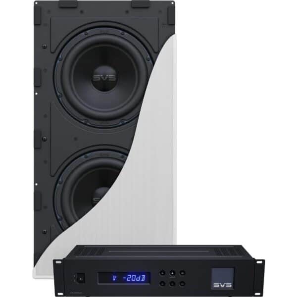 SVS 3000 In-Wall Dual Subwoofer System (including rack-mount STA-800D2) 2