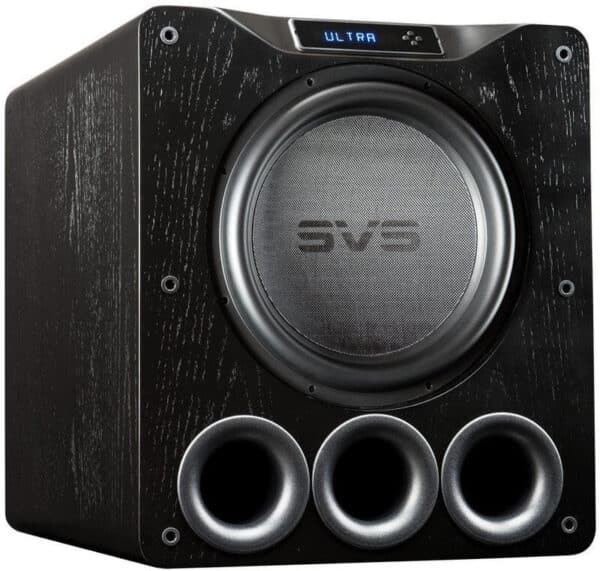 SVS PB16-Ultra Ported Box Home Subwoofer - black oak