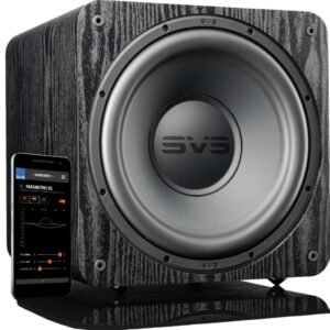 SVS SB-1000 Pro Series Sealed Box Home Subwoofer - Black Ash